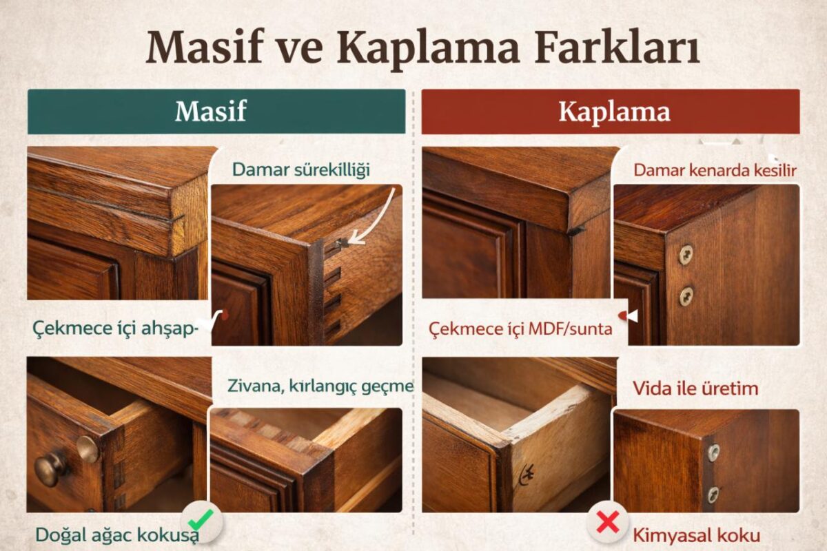 Antika Mobilya Rehberi: Nasıl Anlaşılır? 2 Masif Mobilya Nedir? Özellikleri Nelerdir?