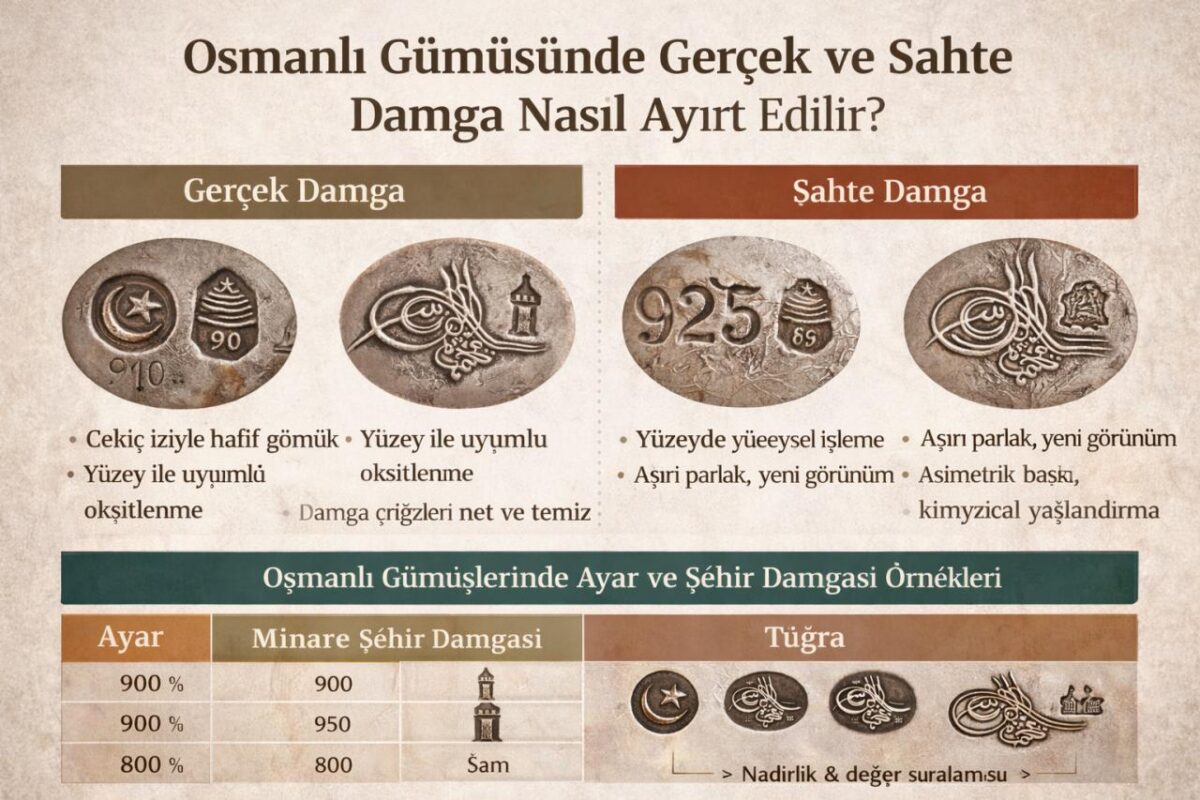Osmanlı Gümüş Damgaları ve Tuğraları Nasıl Okunur? 4 Osmanlı Gümüşünün Değerini Belirleyen Başlıca Kriterler