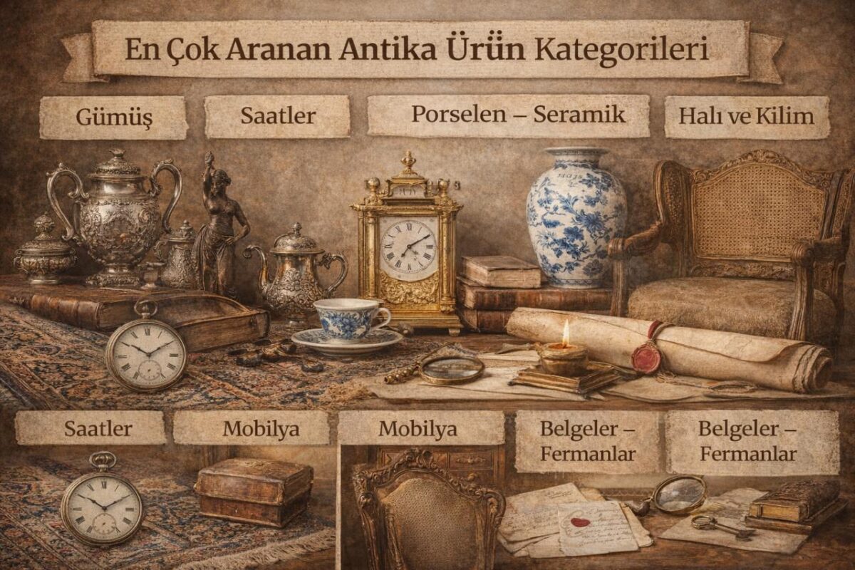 En Çok Aranan 50 Antika Ürün | 2024-2025 2 En Çok Aranan 50 Antika Ürün: Piyasa Trendleri