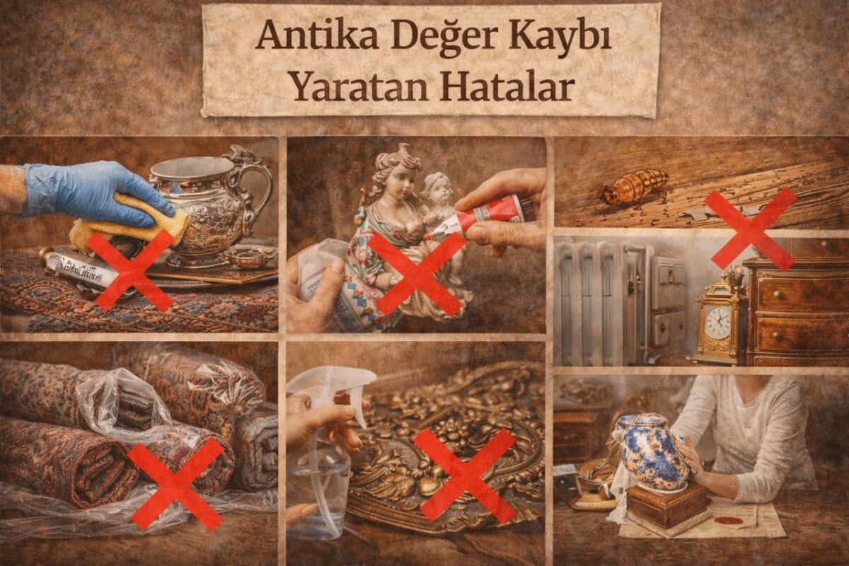 Antika Değer Kaybı Yaratan 20 Hata 2 Antika Değer Kaybı Yaratan 20 Hata – Koleksiyonerlerin En Sık Yaptığı Yanlışlar